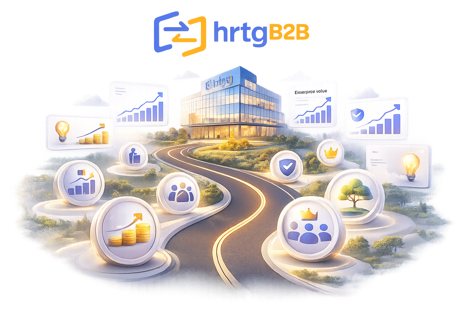 HRTG business technology illustration