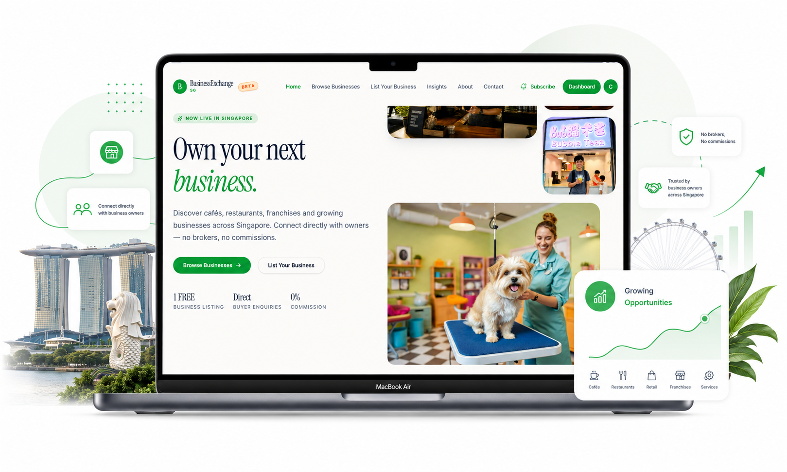 BusinessExchangeSG platform